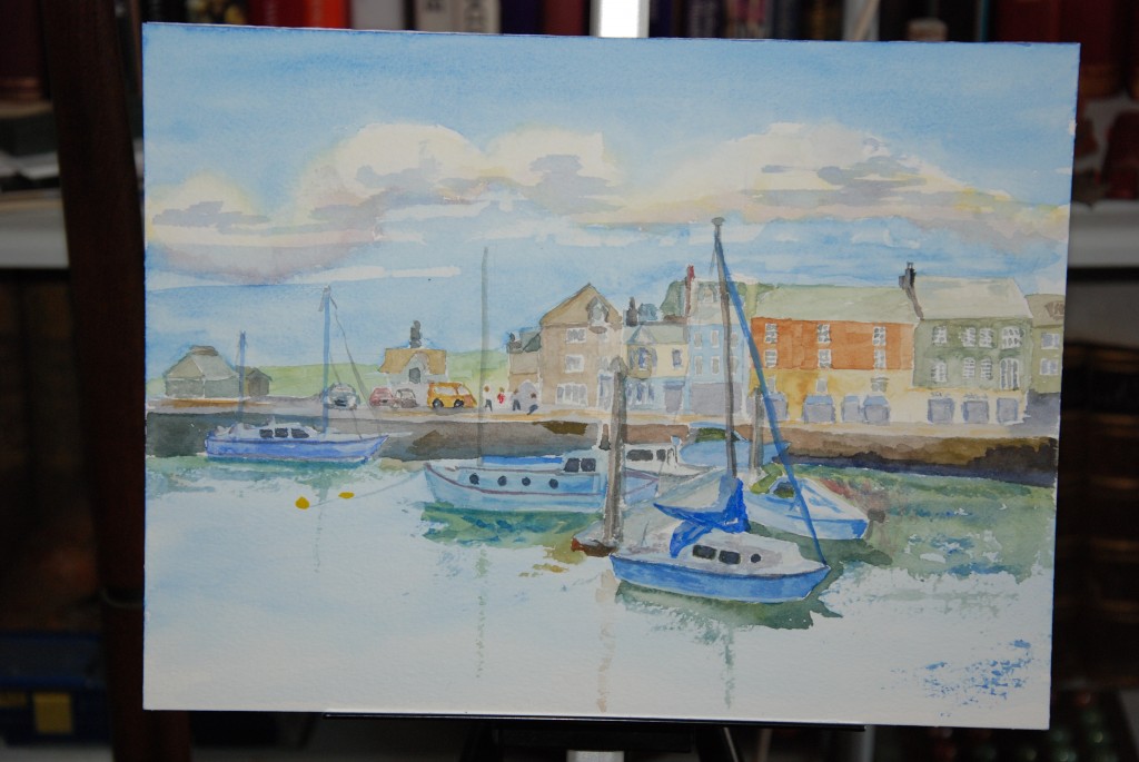 Rough sketch of Padstow