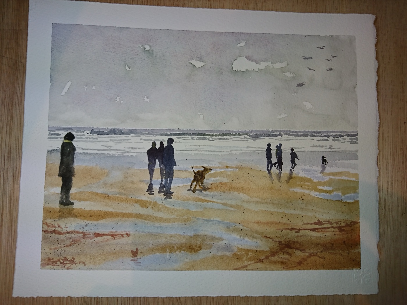 Watercolour by Michael Jecks